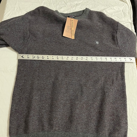 Woolpath wool blend Men's Gray Sweater new with tags several sizes medium, xl - Picture 1 of 14